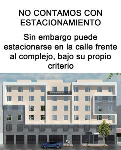 an image of an apartment building with the words no coronagraphonson apartment s at Departamento Estadio GNP antes foro sol, autodromo hermanos Rodríguez, palacio de los deportes, muy cerca de aeropuerto, CDMX in Mexico City