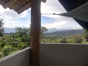 圣希尔Refugio de naturaleza的从房子的阳台看到的景色