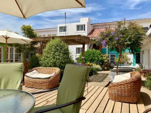Posezení v ubytování Rustika Pichilemu Apart Hotel Piscina Temperada Hidromasaje