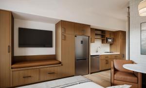 Cucina o angolo cottura di The Kulshan Hotel
