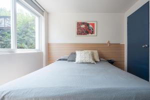 Llit o llits en una habitació de nice apt. Roma CDMX :)