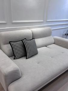 French Style Comfy Homestay Alor Setar 现代极简法式温馨民宿的休息区