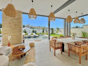 Χώρος καθιστικού στο Villa Cas' Ylang Nosy Be