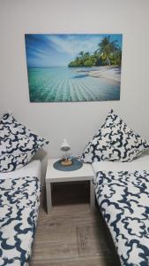 Postel nebo postele na pokoji v ubytování Work and stay Eschweiler 6 Betten 5 Schlafzimmer 2 Etagen