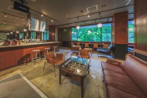 Prostor za sedenje u objektu Takamiya Hotel Hammond