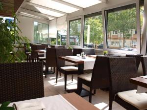 Posezení v ubytování Gartenstadt Hotel