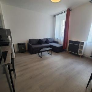 Χώρος καθιστικού στο Appartement Brest Kerinou avec box internet