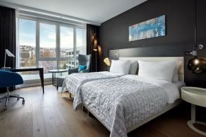 Cama o camas de una habitación en Le Méridien Stuttgart