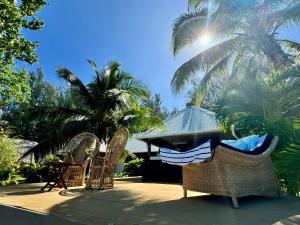 Zahrada ubytování Fare One Island Moorea + 37 fotografií