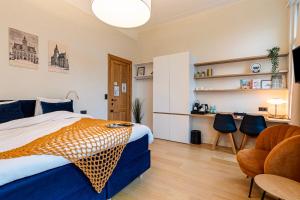 Postel nebo postele na pokoji v ubytování Borgerhouse B&B