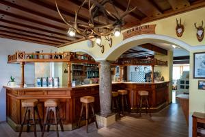 Lounge nebo bar v ubytování Der Hechl