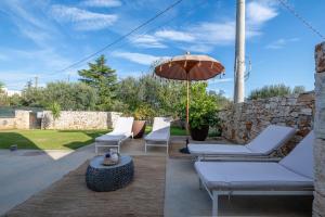 Χώρος καθιστικού στο Torlevigne Relax & Pool