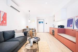 Η κουζίνα ή μικρή κουζίνα στο Easylife - Apartment with Terrace and Comfort +31 φωτογραφίες