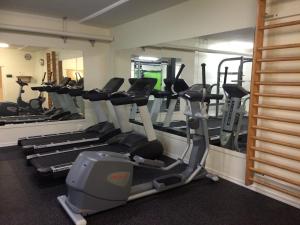 Fitness centrum a/nebo fitness zařízení v ubytování Apple Hotel & Konferens Göteborg