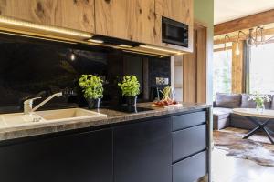 Kuchyňa alebo kuchynka v ubytovaní Smrekowa Polana Resort & Spa + 37 fotografií