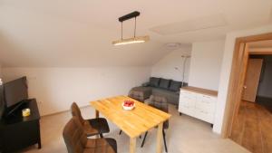 Posezení v ubytování Ferienwohnung Steintal