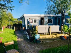 Zahrada ubytování Het Landje in Friesland