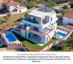 Bazén v ubytovaní Villa Magna luxury apartments alebo v jeho blízkosti