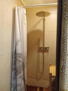 Koupelna v ubytování Casa do Adro