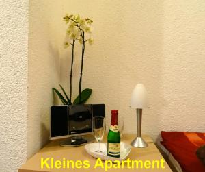 Μια τηλεόραση ή/και κέντρο ψυχαγωγίας στο Ferienwohnung Sobrigau +16 φωτογραφίες