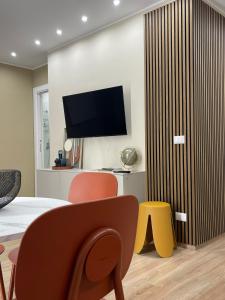 TV a/nebo společenská místnost v ubytování Stella Apartment