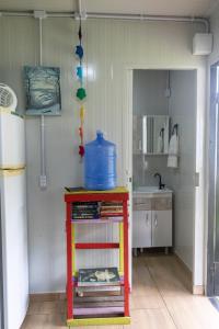 Koupelna v ubytování Sol & Lua