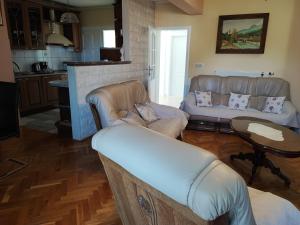 Posezení v ubytování Villa Estera