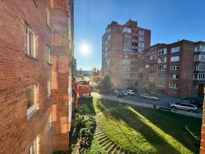 Το κτήριο όπου στεγάζεται  το διαμέρισμα