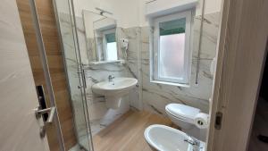 Koupelna v ubytování B&B 3Rome Salaria