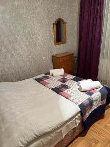 Postel nebo postele na pokoji v ubytování Villa Kursebi + 14 fotografií
