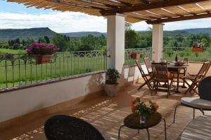 Vista general de una montaña o vista desde la casa vacacional