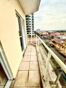 Μπαλκόνι ή βεράντα στο Apartamento de Dois quartos no centro de Boituva!