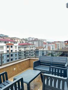 Balkón nebo terasa v ubytování Renaissance Apart Hotel