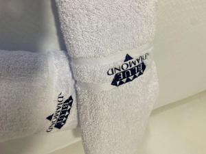 Certifikát, hodnocení, plakát nebo jiný dokument vystavený v ubytování Blue Diamond House