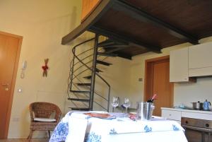 Kuchyňa alebo kuchynka v ubytovaní Agriturismo Valdappio