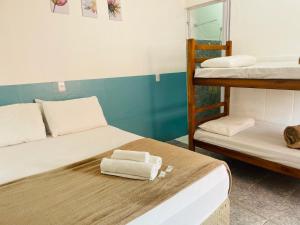 Ένα ή περισσότερα κρεβάτια σε δωμάτιο στο Pousada Pura Vida +22 φωτογραφίες