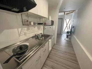 Dapur atau dapur kecil di Minami Otaru House