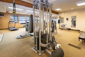 Phòng/tiện nghi tập thể dục tại Wapiti Duplex