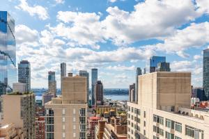 Nespecifikovaný výhled na destinaci New York nebo výhled na město při pohledu z hotelu