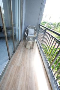 Balkón nebo terasa v ubytování Bohol Panglao Begonia Resort