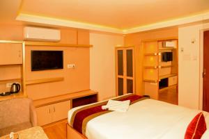 Köök või kööginurk majutusasutuses Hotel Elegant Kathmandu Inn