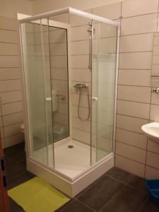 Kúpeľňa v ubytovaní Bóbita Apartman