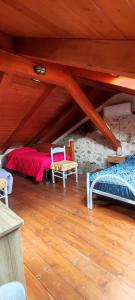 Ένα ή περισσότερα κρεβάτια σε δωμάτιο στο Casale Chiara & Giulia