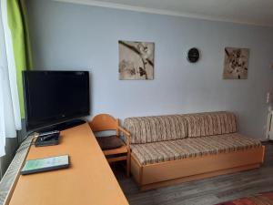 TV a/nebo společenská místnost v ubytování Family Appartment