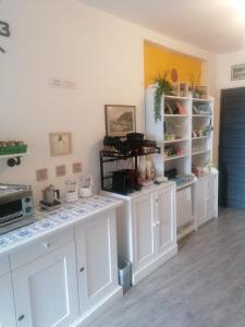 Kuchyň nebo kuchyňský kout v ubytování B&B "LA GIANCARLA"