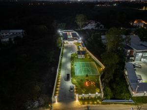 Die Umgebung um die Villa