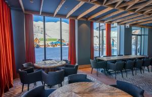 Posezení v ubytování Gudauri ski apart room