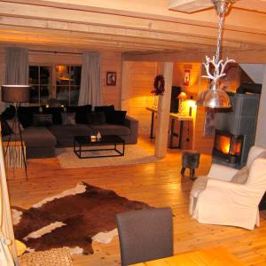 Posezení v ubytování Chalet Sonnberg