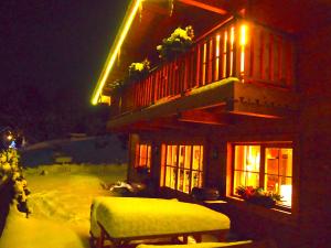 Posezení v ubytování Chalet Sonnberg