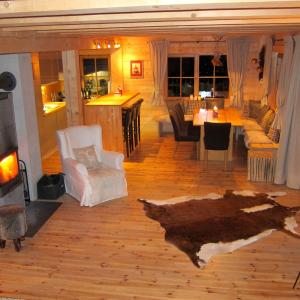 Posezení v ubytování Chalet Sonnberg